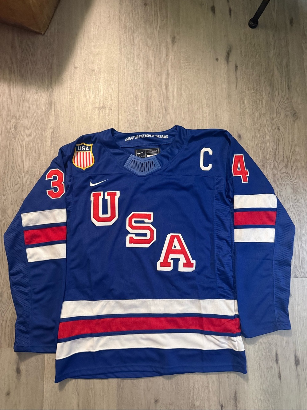 Nike Auston Matthews Team USA Olympic Hockey Jersey NWT